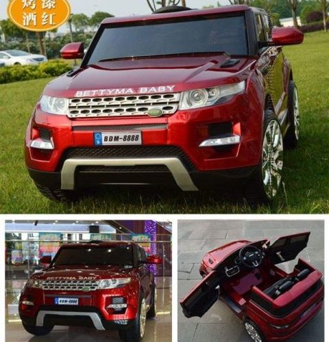 Детский электромобиль M 3108 EBRS-3 Land Rover, красный