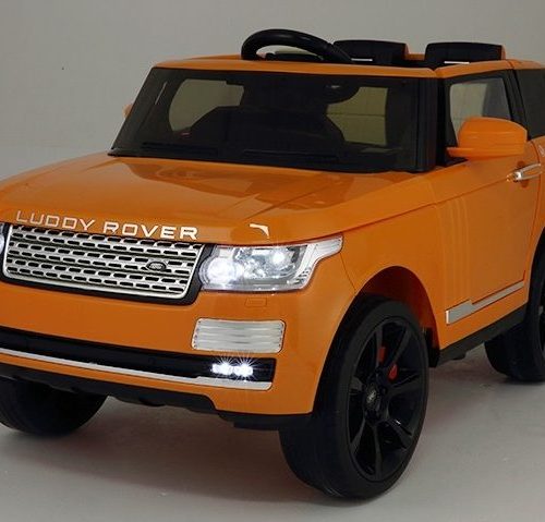 Детский электромобиль Джип M 3153 EBR-7 Land Rover, оранжевый