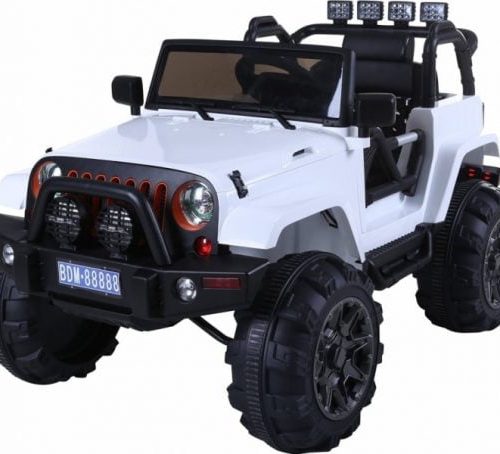 Детский электромобиль Джип M 3155 EBR-1 Jeep, белый