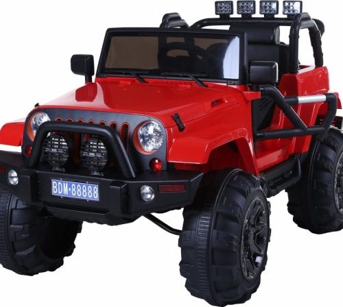 Детский электромобиль Джип M 3155 EBR-3 Jeep, красный
