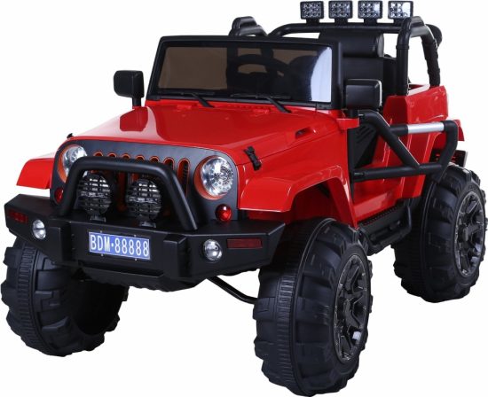 Детский электромобиль Джип M 3155 EBR-3 Jeep, красный