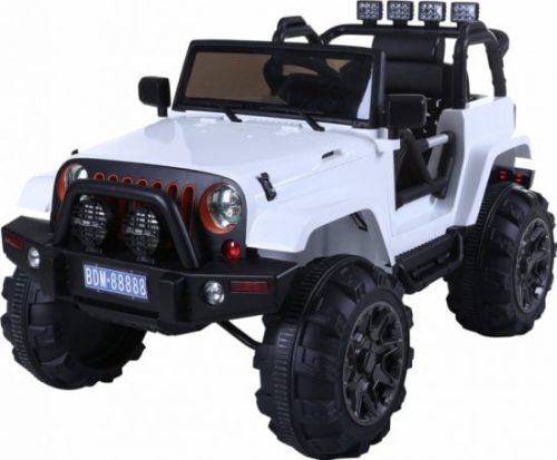 Детский электромобиль Джип M 3155 EBR-1 Jeep, белый