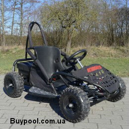 Детский электрический карт M 3165 A-2 черный