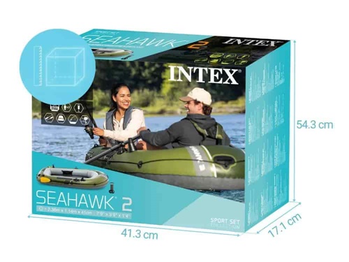 Двухместная лодка Intex 66332