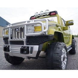 Детский электромобиль Джип JJ 255 EBR-10 Hummer, хаки