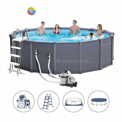 Каркасный бассейн Intex 26384