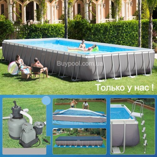 Каркасный бассейн Intex 26378