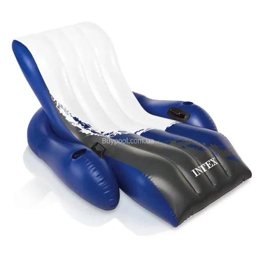 Надувной шезлонг intex 58868