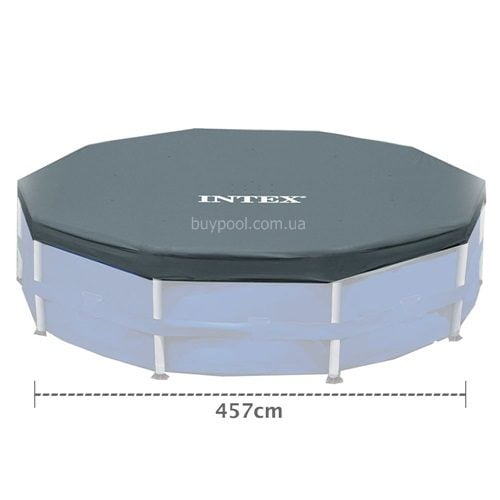 Тент для каркасного бассейна 457 см,Intex 28032