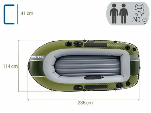 Двухместная лодка Intex 66332